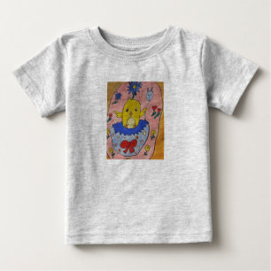 Cute Påsk Chick Baby T-Shirt