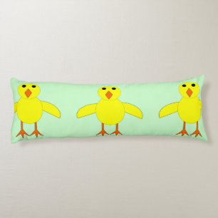 Cute Påsk Chick Body Pillow Kroppskudde