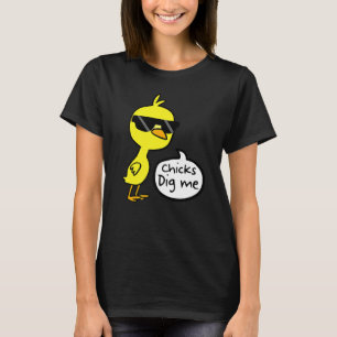Cute Påsk Chickar Gräver mig T Shirt