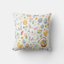 Cute Påsk Decorative Pillow Bunny Mönster Kudde