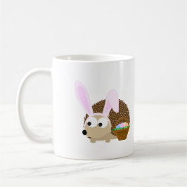 Cute Påsk Hedgehog Kaffemugg
