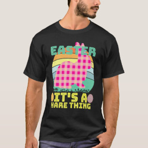 Cute Påsk Helgdag Adsible Bunny Rabbit Play Pa T Shirt