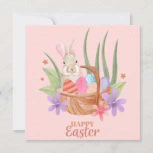 Cute Påsk Helgdag Card Julkort