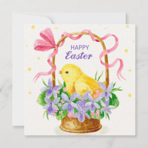 Cute Påsk Helgdag Card Julkort