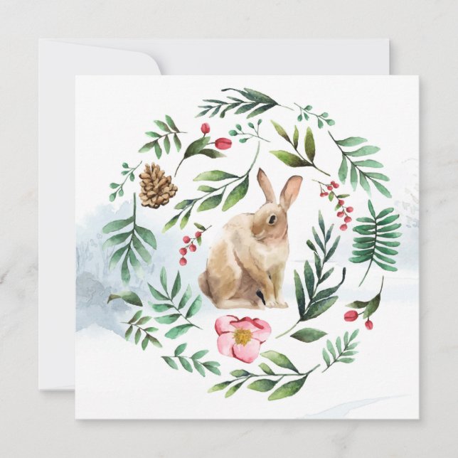 Cute Påsk Inbjudningar (Framsida)