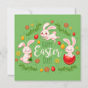 Cute Påsk Julkort