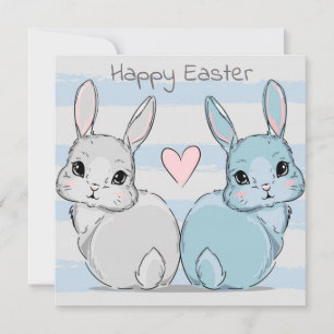 Cute Påsk Julkort