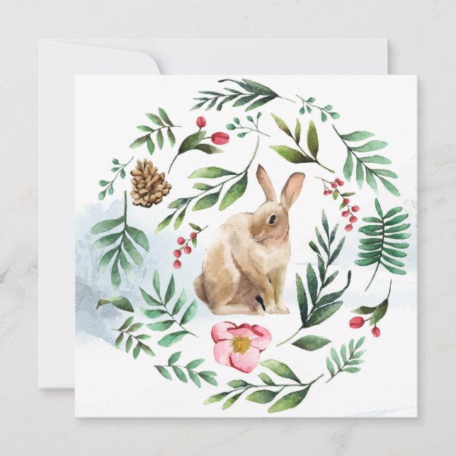 Cute Påsk Julkort (Framsida)