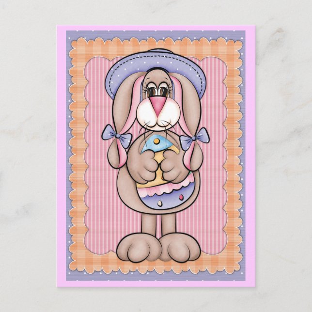 Cute Påsk vykort (Framsida)