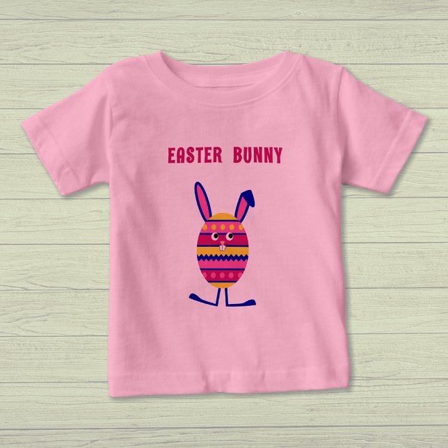 Cute Påskägg bunny rosa T-shirt (Skapare uppladdad)