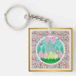 Cute Påskägg Hunt och Colorful Butterflies