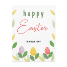 Cute Påskägg, vattenfärg