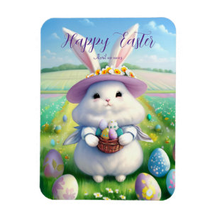 Cute Påskhare 01 Magnet