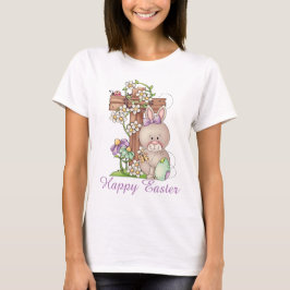 Cute Påskhare Kor Helgdag t-shirt