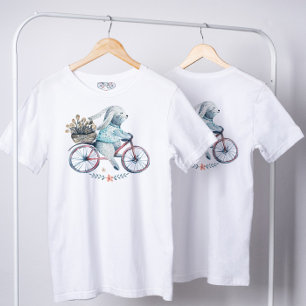 Cute Påskhare på Bike T Shirt
