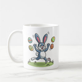 Cute Påskhare Rabbit Kaffemugg