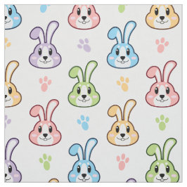 Cute Påskhare Rabbit Mönster | HELGDAGAR Tyg