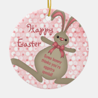 Cute Påskhare Rabbit Påsk Ornament