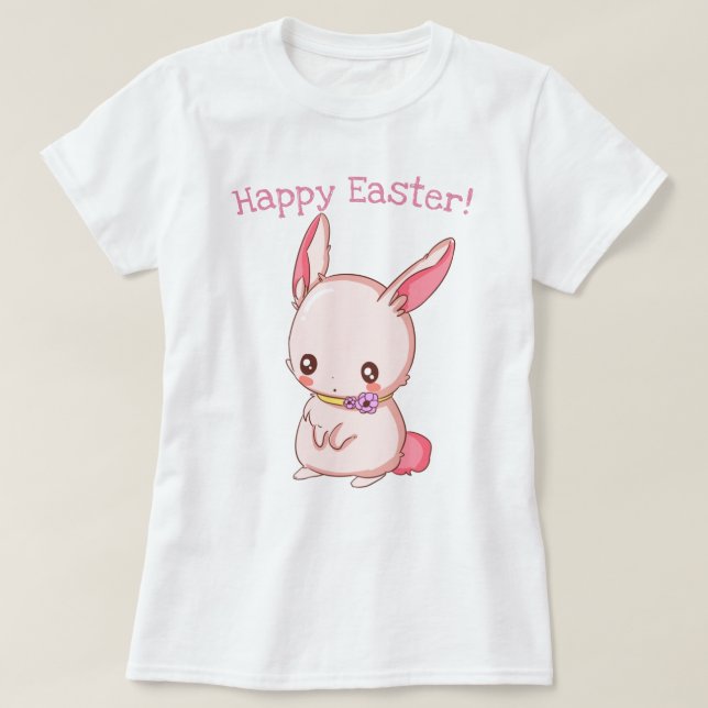 Cute Påskhare T Shirt (Design framsida)