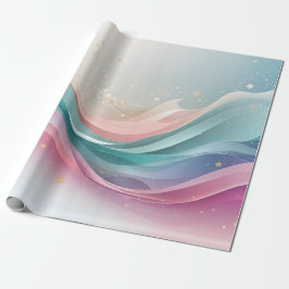 Cute Pastal med stjärna Presentpapper