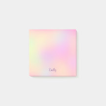 Cute Pastel Aesthetic Rainbow Färgad 3x3 Anpassnin