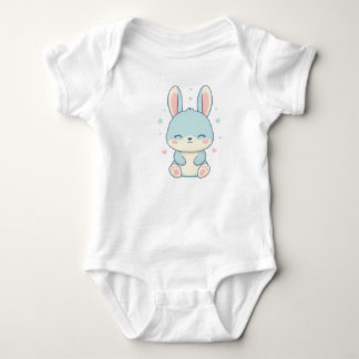 Cute Pastel Bunny Baby Onesie T Shirt