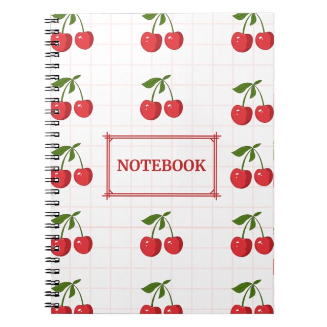 Cute Pastel Diary Notebook | Soft Aesthetic Journa Anteckningsbok (Framsidan)