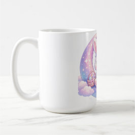 Cute Pastel Easter Bunny Mug – Moon Aesthetic Kaffemugg