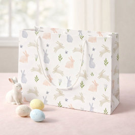 Cute Pastel Easter Bunny Spring