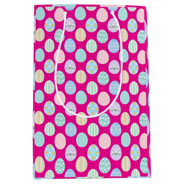 Cute Pastel Easter Eggs Pattern  (Framsidan)