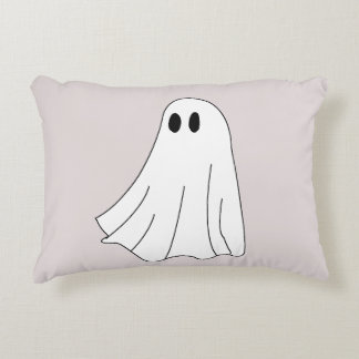 Cute Pastel Ghost Pattern Prydnadskudde