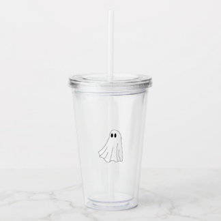 Cute Pastel Ghost Pattern Take Away Mugg