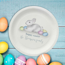 Cute Pastel Glad påsk Bunny Simple Classic
