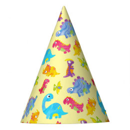 Cute Pastel Gult Unisex Baby Dinosaur Birthday