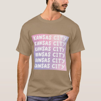 Cute Pastel Kansas City Type T Shirt