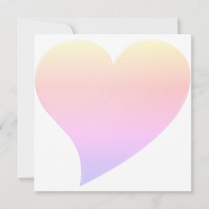 Cute Pastel-övertoning färg är ett modernt kort me
