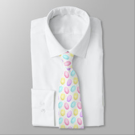 Cute Pastel Påskägg Mönster Slips