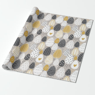 Cute Pastel-Påskägg Presentpapper