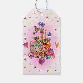 Cute Pastel Presentetikett