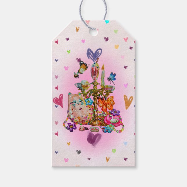 Cute Pastel Presentetikett (Framsidan)