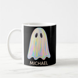 Cute Pastel Rainbow Ghost | Aesthetic Spooky Kaffemugg