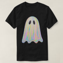 Cute Pastel Rainbow Ghost | Aesthetic Spooky