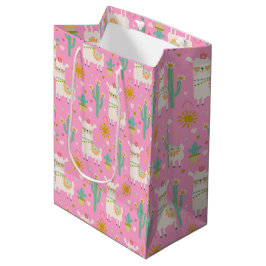 Cute Pastel Rosa Party Llama Kids Gift