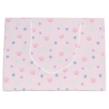 Cute Pastel Rosa Seashells Sea Stars and Pearals