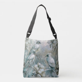 Cute Pastel Safari Vild Whimsials Animals Birds Axelväska