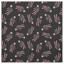 Cute Pastel Sunset Färg Tagning Stjärna på svart