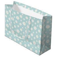 Cute Pastel Turcos Flower Gift Bag