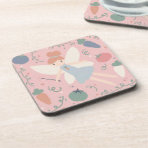 Cute Pastel Vegetable och Fruit Harvest Fairy