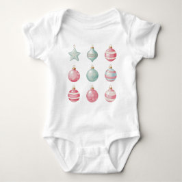 Cute Pastel Watercolor Julafton Ornaments T Shirt