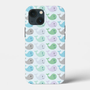 Cute Pastel Whales Mönster